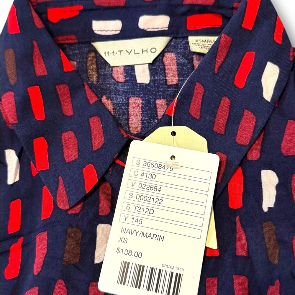Anthropologie 11.1 Tylho Brynn ShirtDress | Sz XS |‎ NWT MSRP $138 - Picture 8 of 8